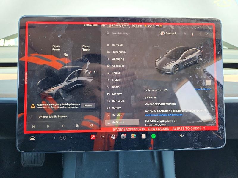 Продажа на аукционе авто 2023 Tesla Model 3, vin: 5YJ3E1EAXPF518716, номер лота: 49119236