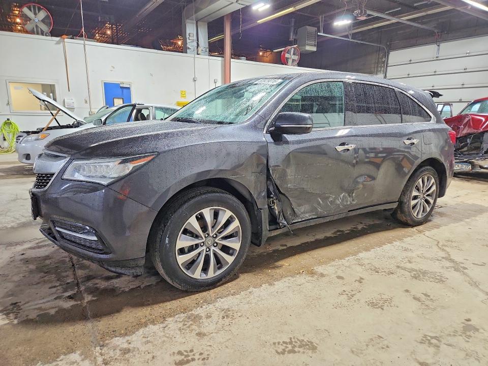 2014 Acura Mdx მანქანა იყიდება აუქციონზე, vin: 5FRYD4H47EB003961, აუქციონის ნომერი: 50929016