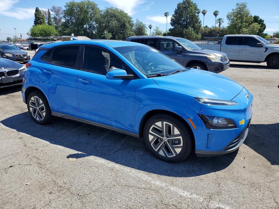 2022 Hyundai Kona მანქანა იყიდება აუქციონზე, vin: KM8K33AG0NU140011, აუქციონის ნომერი: 50266016