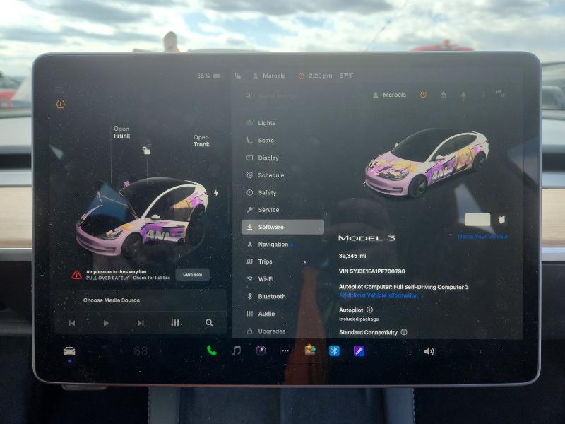 48743246 :رقم المزاد ، 5YJ3E1EA1PF700790 vin ، 2023 Tesla Model 3 مزاد بيع