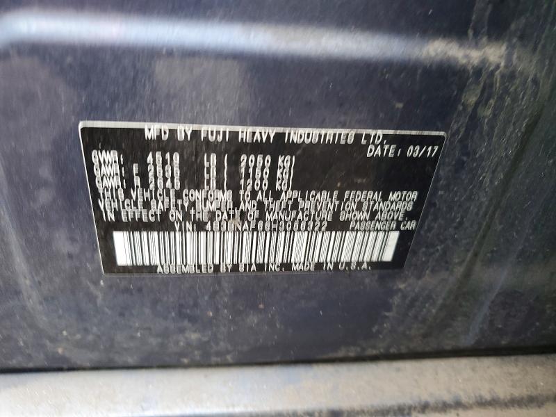 Aukcja sprzedaży 2017 Subaru Legacy, vin: 4S3BNAF66H3056322, numer aukcji: 48489916