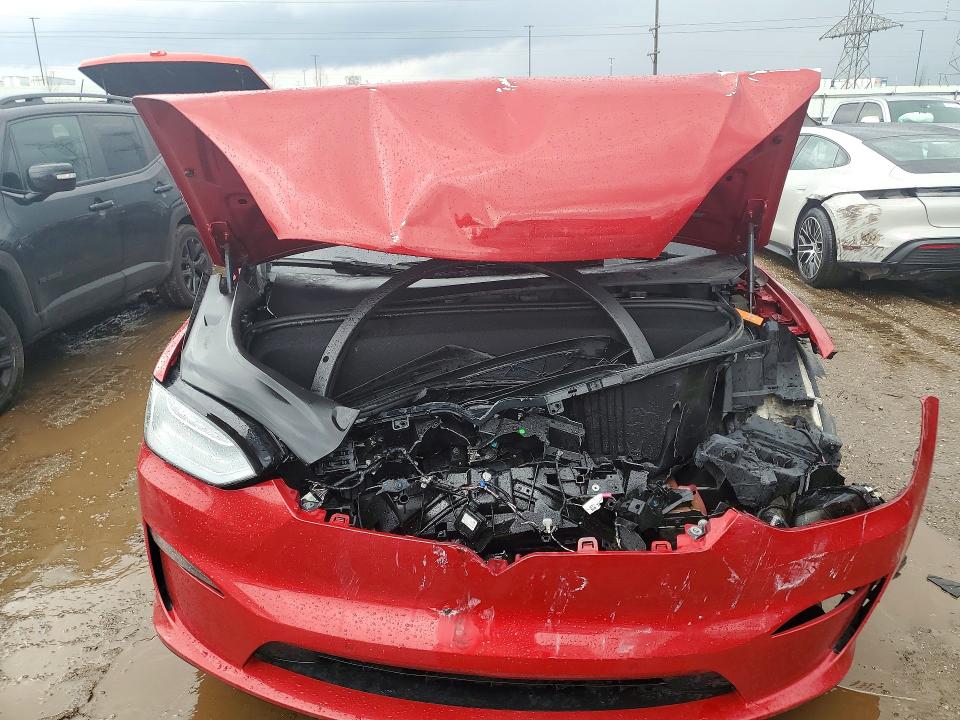 Продажа на аукционе авто 2021 Tesla Model X, vin: 5YJXCBE54MF326364, номер лота: 48589106