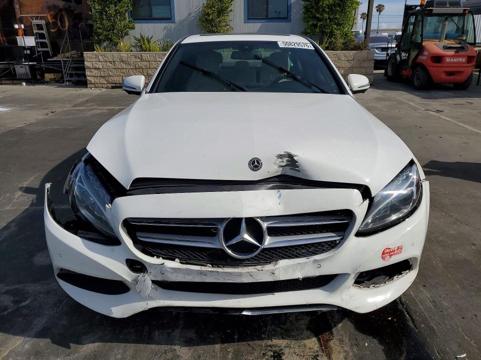 2018 Mercedes-benz C მანქანა იყიდება აუქციონზე, vin: 55SWF4HB6JU237180, აუქციონის ნომერი: 50829576