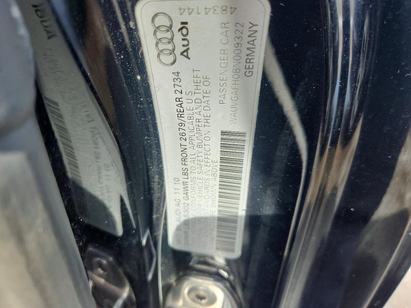 Продаж на аукціоні авто 2011 Audi S5, vin: WAUVGAFH0BN009322, номер лоту: 50851916