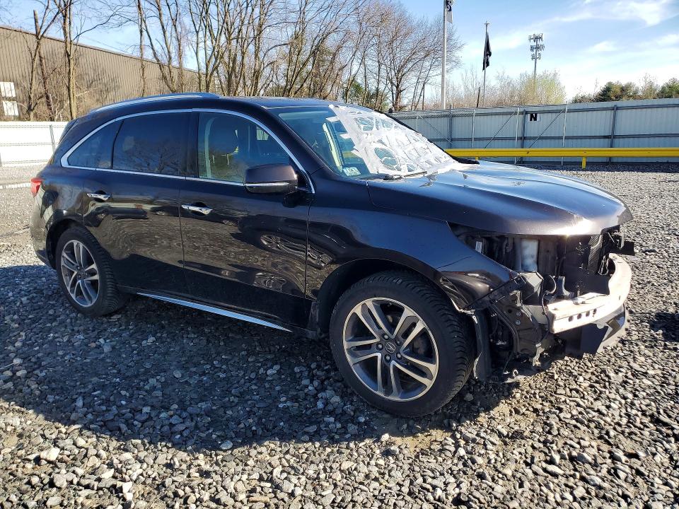 2017 Acura Mdx მანქანა იყიდება აუქციონზე, vin: 5FRYD4H88HB024115, აუქციონის ნომერი: 49151236