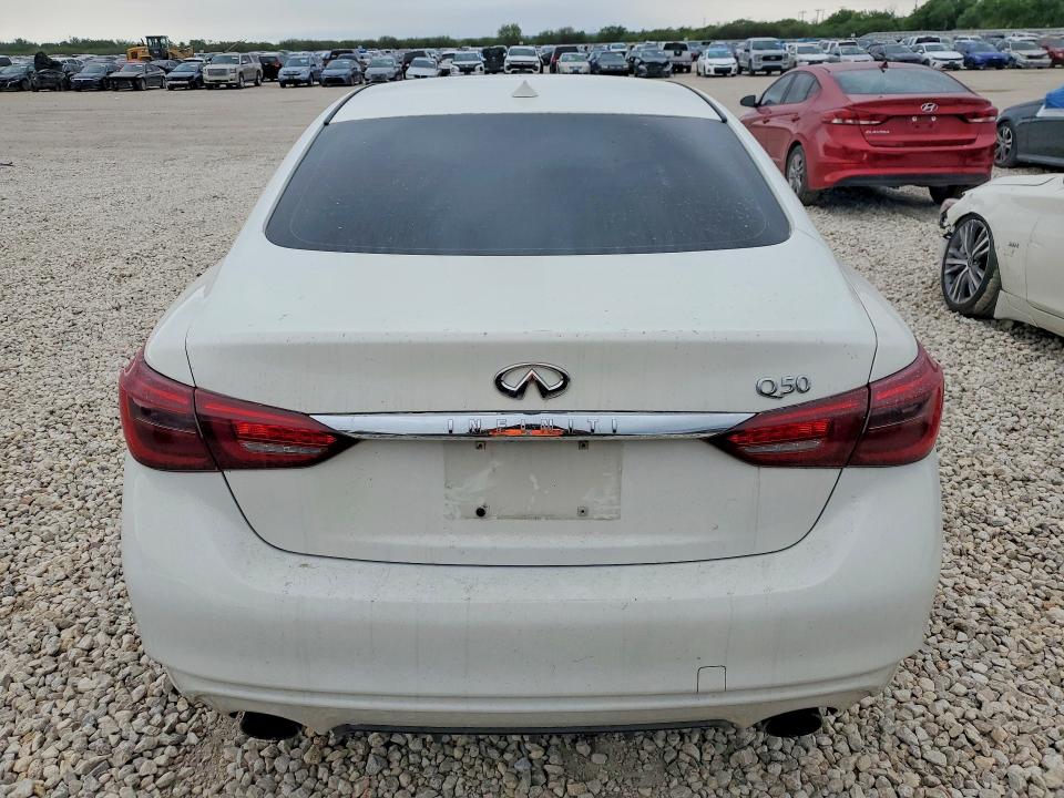 2018 Infiniti Q50 მანქანა იყიდება აუქციონზე, vin: JN1EV7AP5JM357912, აუქციონის ნომერი: 49793216