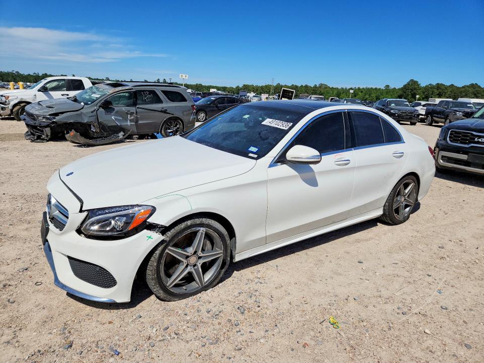 Auction sale of the 2015 Mercedes-benz C, vin: 55SWF4JB2FU051878, lot number: 49102936