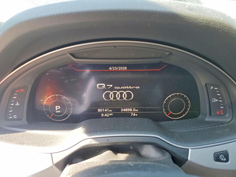 2019 Audi Q7 მანქანა იყიდება აუქციონზე, vin: WA1LHAF71KD037516, აუქციონის ნომერი: 50811086