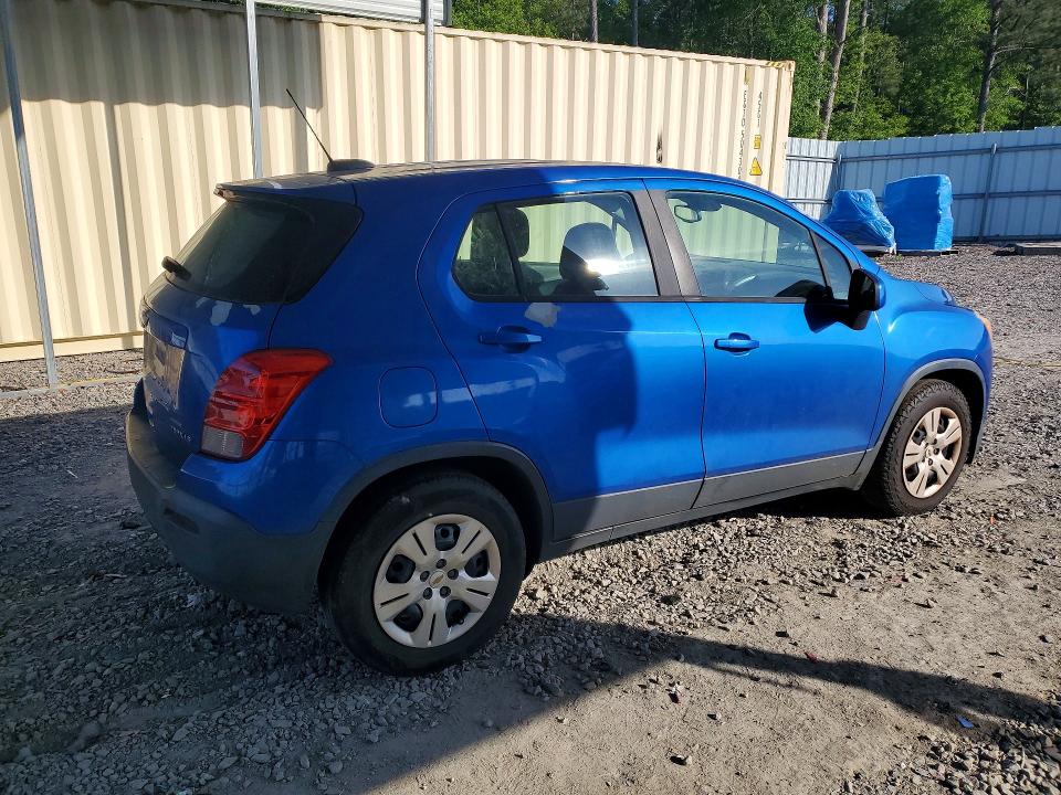 Aukcja sprzedaży 2016 Chevrolet Trax, vin: KL7CJKSB5GB708504, numer aukcji: 48502706
