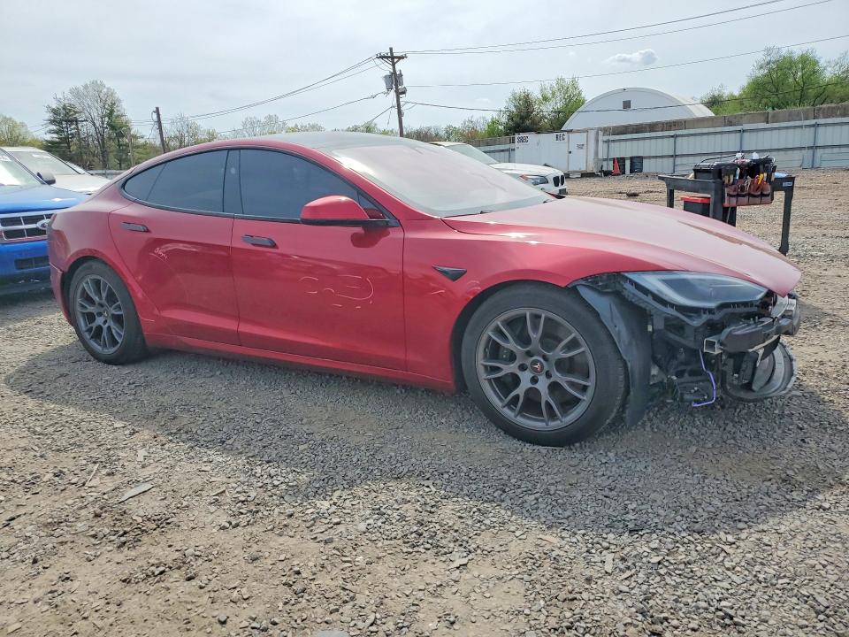 48347356 :رقم المزاد ، 5YJSA1E52PF523726 vin ، 2023 Tesla Model S مزاد بيع