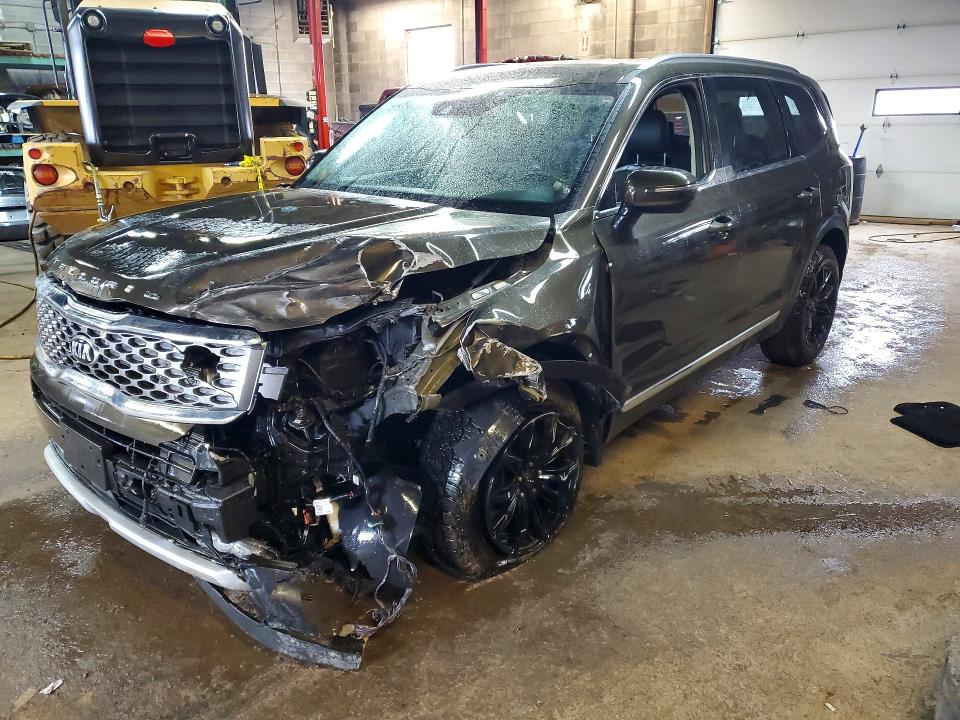 47790056 :رقم المزاد ، 5XYP3DHC0MG152856 vin ، 2021 Kia Telluride Ex V6 4dr مزاد بيع