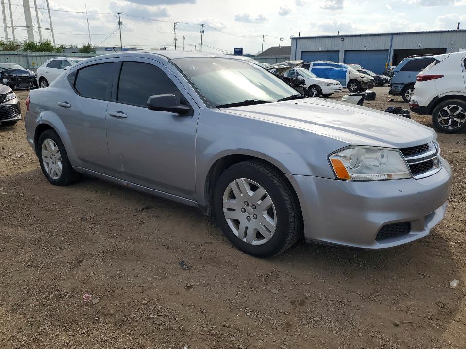 50998006 :رقم المزاد ، 1C3CDZABXEN173805 vin ، 2014 Dodge Avenger مزاد بيع