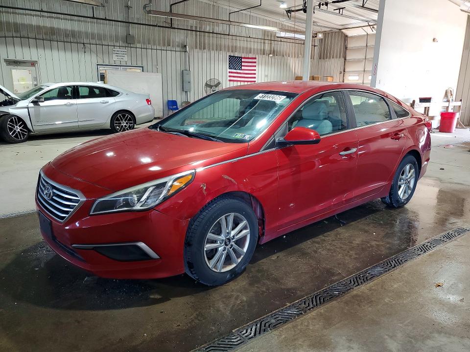 2017 Hyundai Sonata მანქანა იყიდება აუქციონზე, vin: 5NPE24AF5HH572612, აუქციონის ნომერი: 51123286