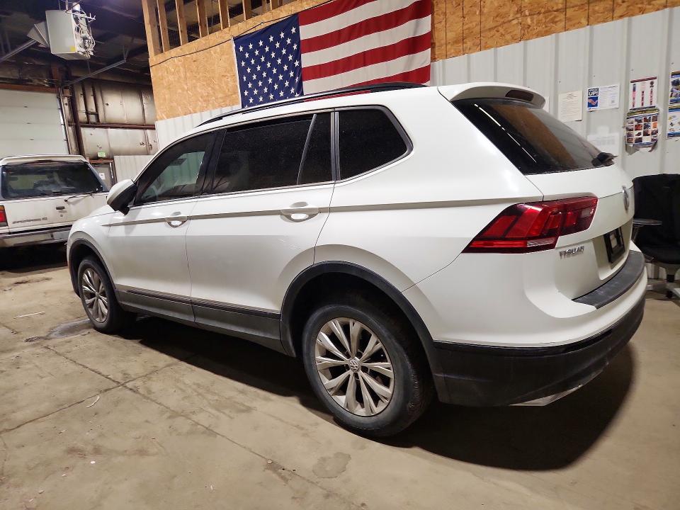 2018 Volkswagen Tiguan მანქანა იყიდება აუქციონზე, vin: 3VV0B7AX7JM119677, აუქციონის ნომერი: 50997866
