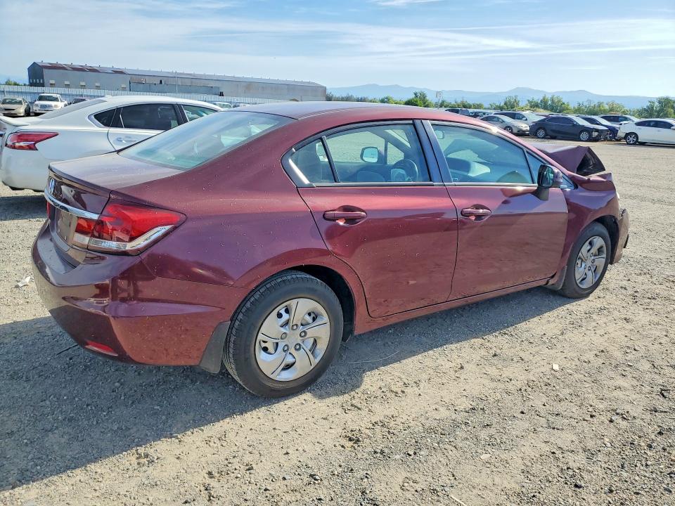 Продажа на аукционе авто 2013 Honda Civic, vin: 2HGFB2F57DH563875, номер лота: 51035346