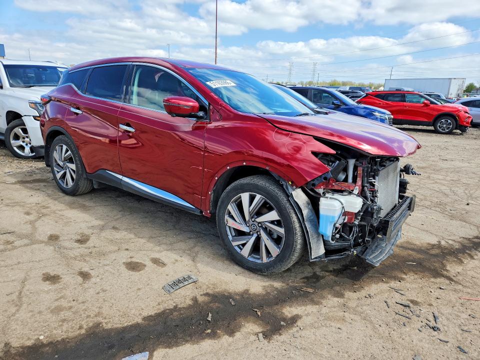 2021 Nissan Murano მანქანა იყიდება აუქციონზე, vin: 5N1AZ2CS3MC115663, აუქციონის ნომერი: 51163986