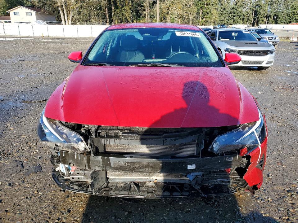 49831886 :رقم المزاد ، KMHLL4AG8MU198084 vin ، 2021 Hyundai Elantra مزاد بيع