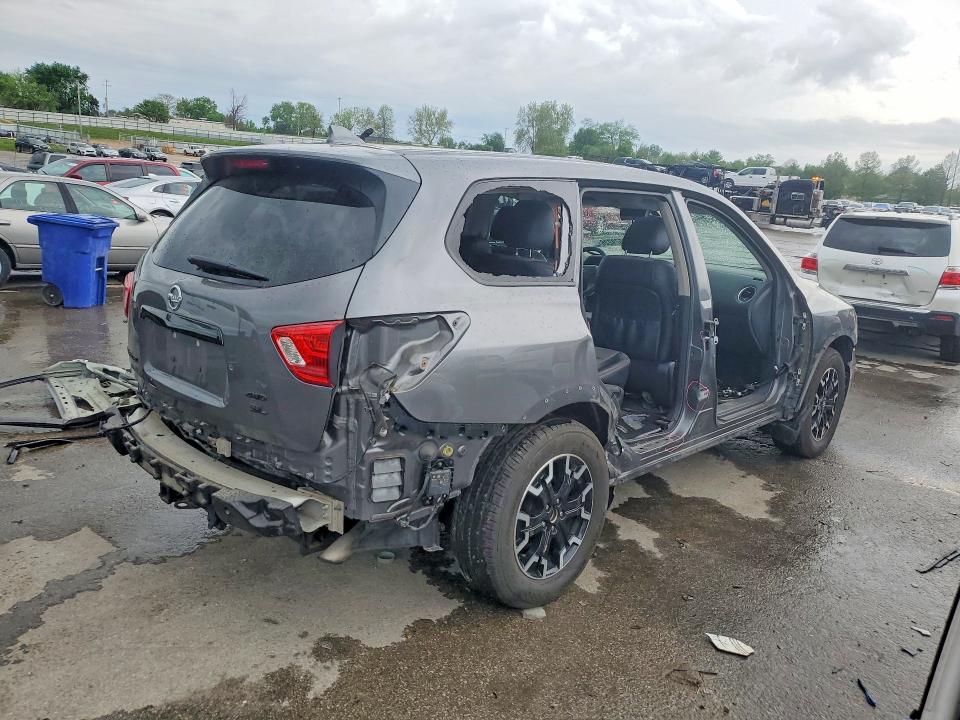 2019 Nissan Pathfinder მანქანა იყიდება აუქციონზე, vin: 5N1DR2MM9KC649728, აუქციონის ნომერი: 49579226