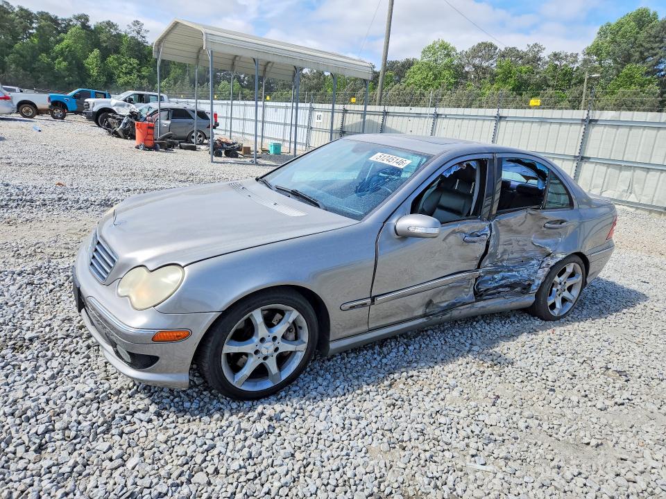 51245146 :رقم المزاد ، WDBRF52H77E023342 vin ، 2007 Mercedes-benz C مزاد بيع