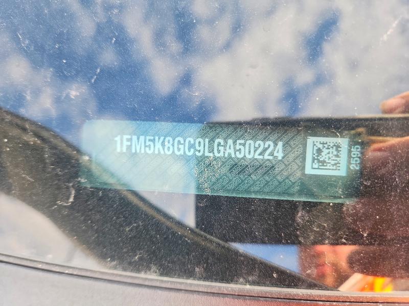 Aukcja sprzedaży 2020 Ford Explorer, vin: 1FM5K8GC9LGA50224, numer aukcji: 50738836
