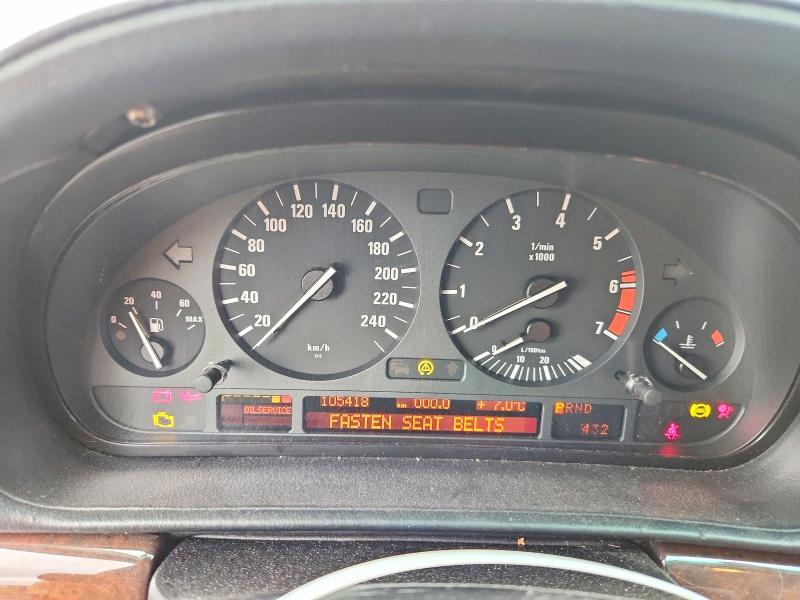 Aukcja sprzedaży 1998 Bmw 750il 4p, vin: WBAGK2320WDH69133, numer aukcji: 49619366