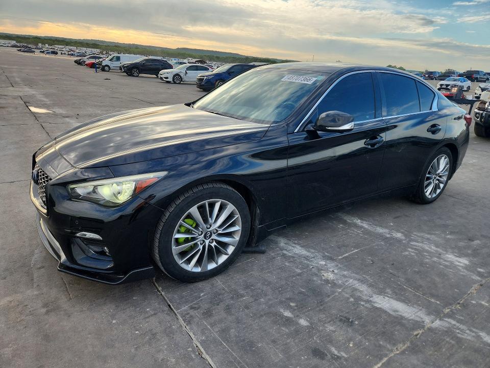 Aukcja sprzedaży 2018 Infiniti Q50, vin: JN1EV7AP7JM357586, numer aukcji: 48707366