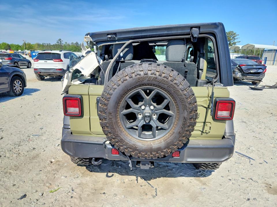 49824786 :رقم المزاد ، 1C4PJXAN4SW631204 vin ، 2025 Jeep Wrangler مزاد بيع