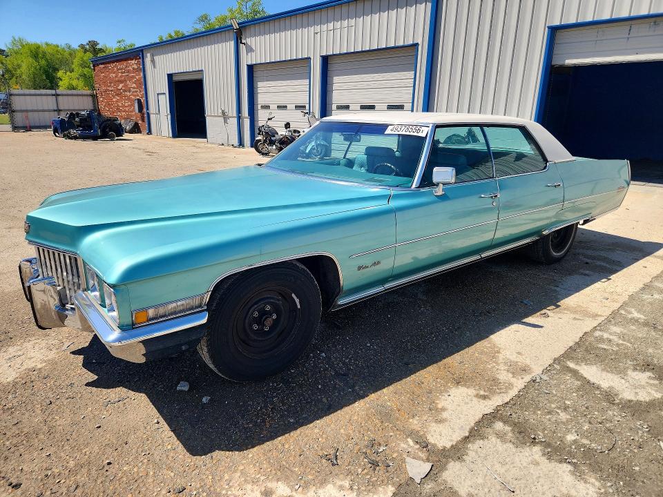49378556 :رقم المزاد ، 683491Q171525 vin ، 1971 Cadillac Deville مزاد بيع