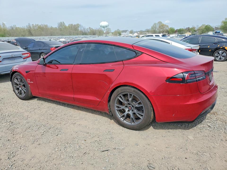 48347356 :رقم المزاد ، 5YJSA1E52PF523726 vin ، 2023 Tesla Model S مزاد بيع