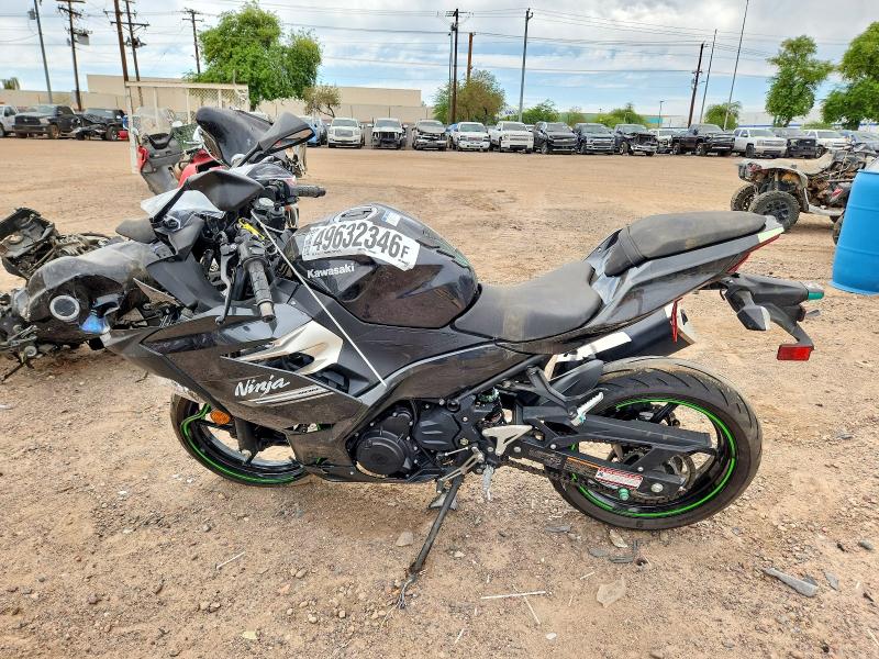 49632346 :رقم المزاد ، JKAEXKG12NDAG4481 vin ، 2022 Kawasaki Ex400 مزاد بيع