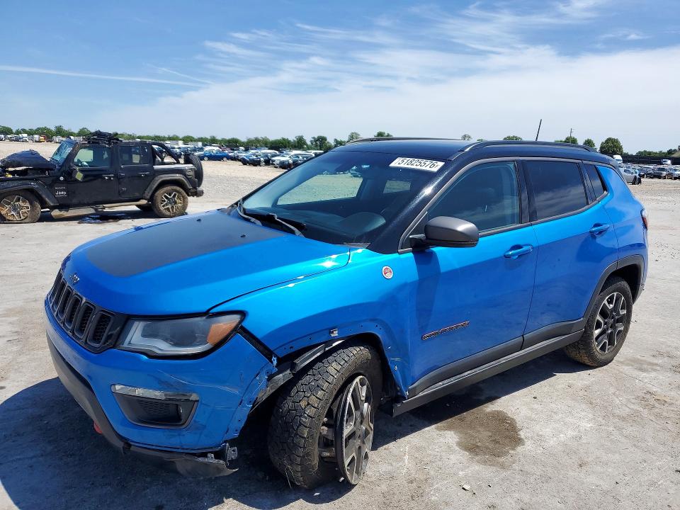 Aukcja sprzedaży 2020 Jeep Compass, vin: 3C4NJDDB0LT227718, numer aukcji: 51825576