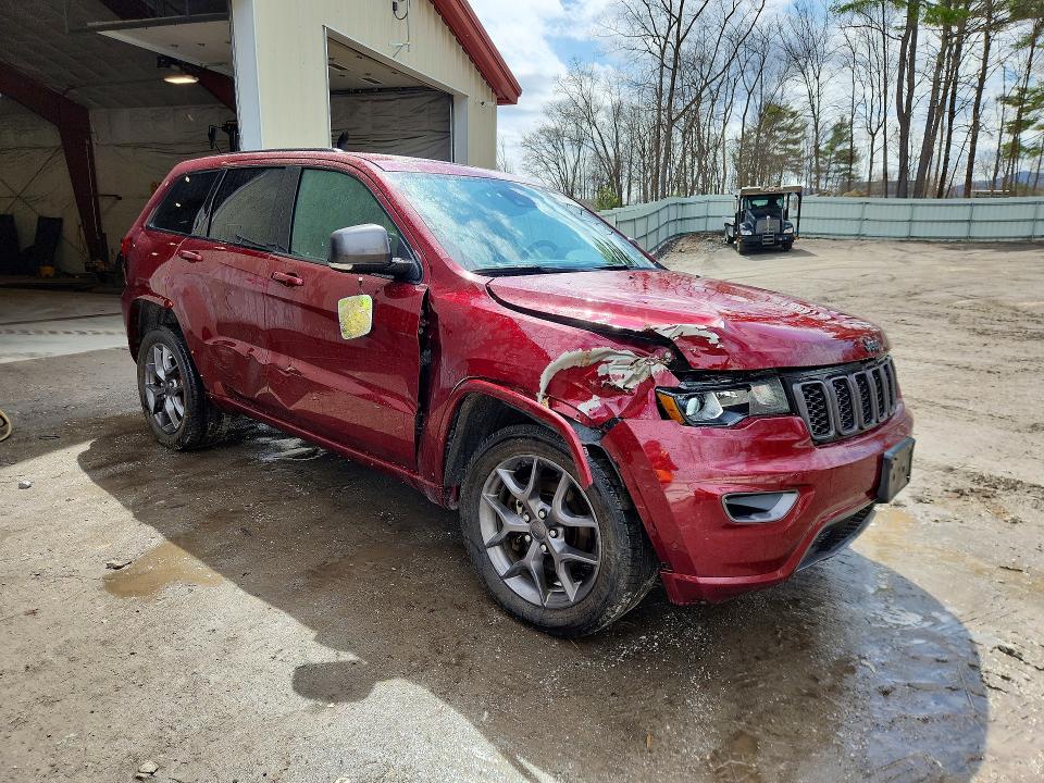 50163996 :رقم المزاد ، 1C4RJFBG7MC565173 vin ، 2021 Jeep Grand Cherokee مزاد بيع