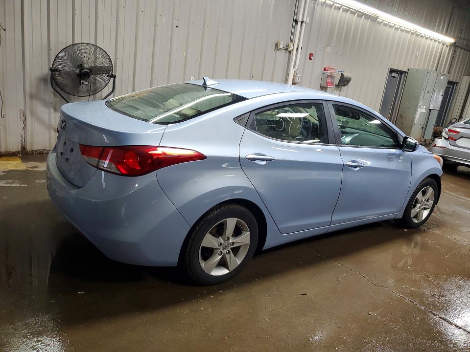 2011 Hyundai Elantra მანქანა იყიდება აუქციონზე, vin: KMHDH4AE0BU099423, აუქციონის ნომერი: 49595436