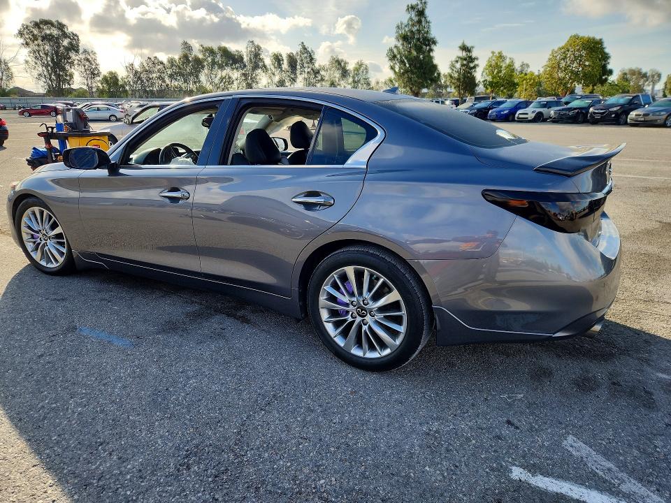 2021 Infiniti Q50 მანქანა იყიდება აუქციონზე, vin: JN1EV7BP7MM700867, აუქციონის ნომერი: 50367676