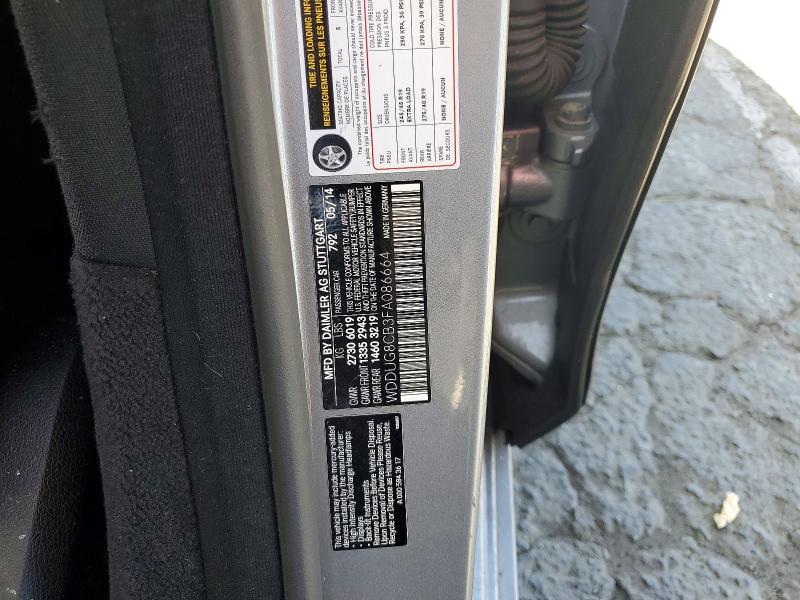 Aukcja sprzedaży 2015 Mercedes-benz S, vin: WDDUG8CB3FA086664, numer aukcji: 51426106