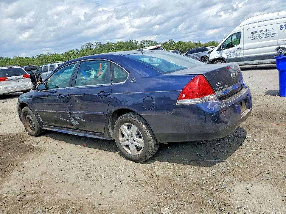 51602726 :رقم المزاد ، 2G1WB57K091285401 vin ، 2009 Chevrolet Impala مزاد بيع