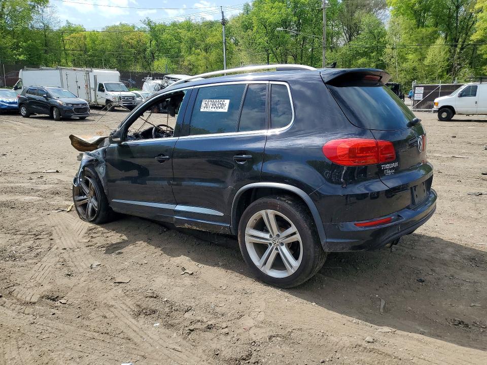 2016 Volkswagen Tiguan მანქანა იყიდება აუქციონზე, vin: WVGBV7AX9GW016313, აუქციონის ნომერი: 50799356