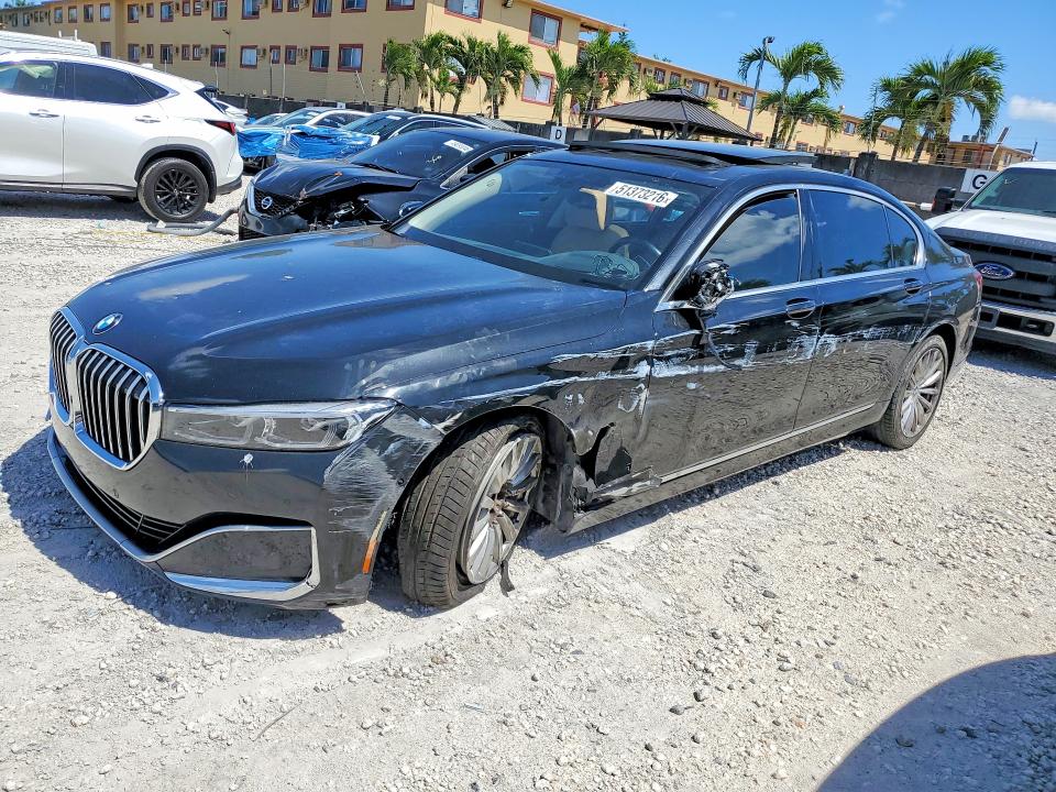 Aukcja sprzedaży 2022 Bmw 740, vin: WBA7T2C04NCK93482, numer aukcji: 51373216
