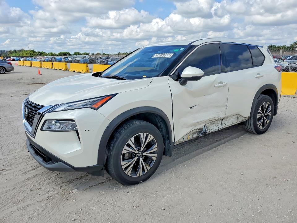 2021 Nissan Rogue მანქანა იყიდება აუქციონზე, vin: JN8AT3BA9MW014067, აუქციონის ნომერი: 52009036