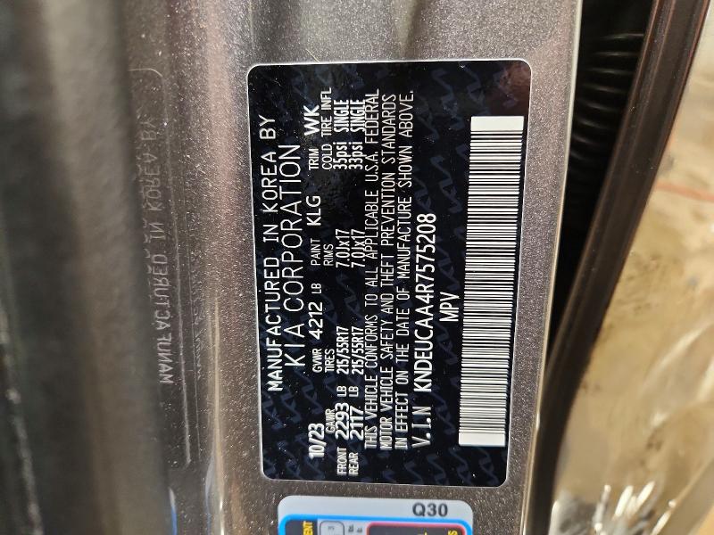 Aukcja sprzedaży 2024 Kia Seltos, vin: KNDEUCAA4R7575208, numer aukcji: 50362326
