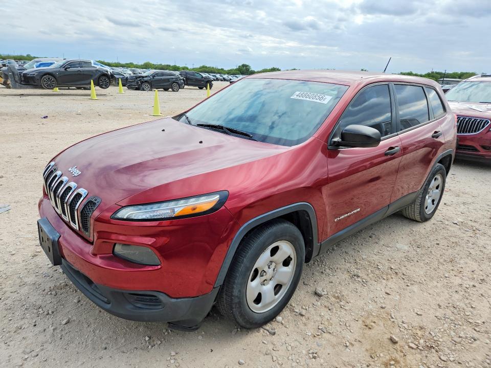 2014 Jeep Cherokee მანქანა იყიდება აუქციონზე, vin: 1C4PJLAB5EW154897, აუქციონის ნომერი: 48860856