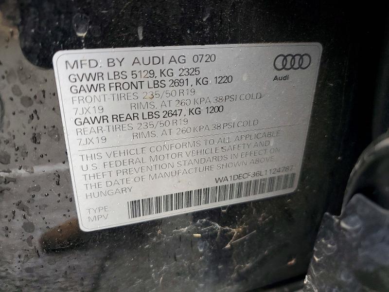 Продажа на аукционе авто 2020 Audi Q3, vin: WA1DECF36L1124787, номер лота: 48021506