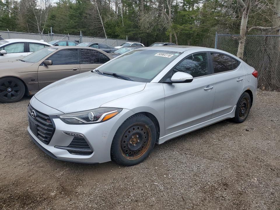 Продажа на аукционе авто 2018 Hyundai Elantra, vin: KMHD04LB0JU458648, номер лота: 50964116