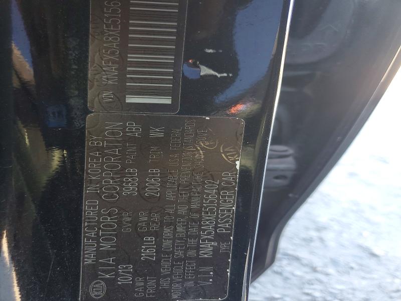 50329946 :رقم المزاد ، KNAFX5A8XE5156402 vin ، 2014 Kia Forte مزاد بيع