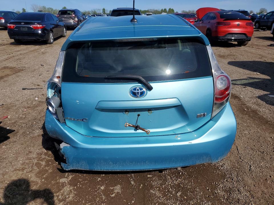 2013 Toyota Prius C მანქანა იყიდება აუქციონზე, vin: JTDKDTB33D1051076, აუქციონის ნომერი: 51489656