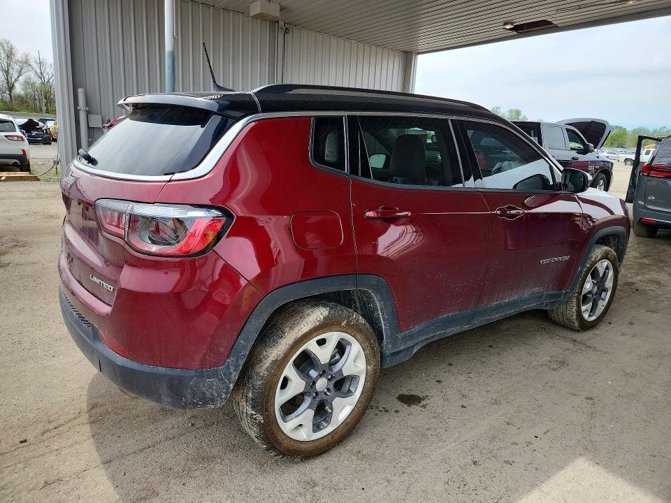 49542756 :رقم المزاد ، 3C4NJDCB8LT244848 vin ، 2020 Jeep Compass مزاد بيع