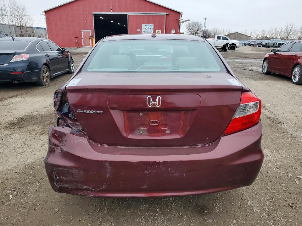 Aukcja sprzedaży 2012 Honda Civic, vin: 2HGFB2F96CH006876, numer aukcji: 48494846