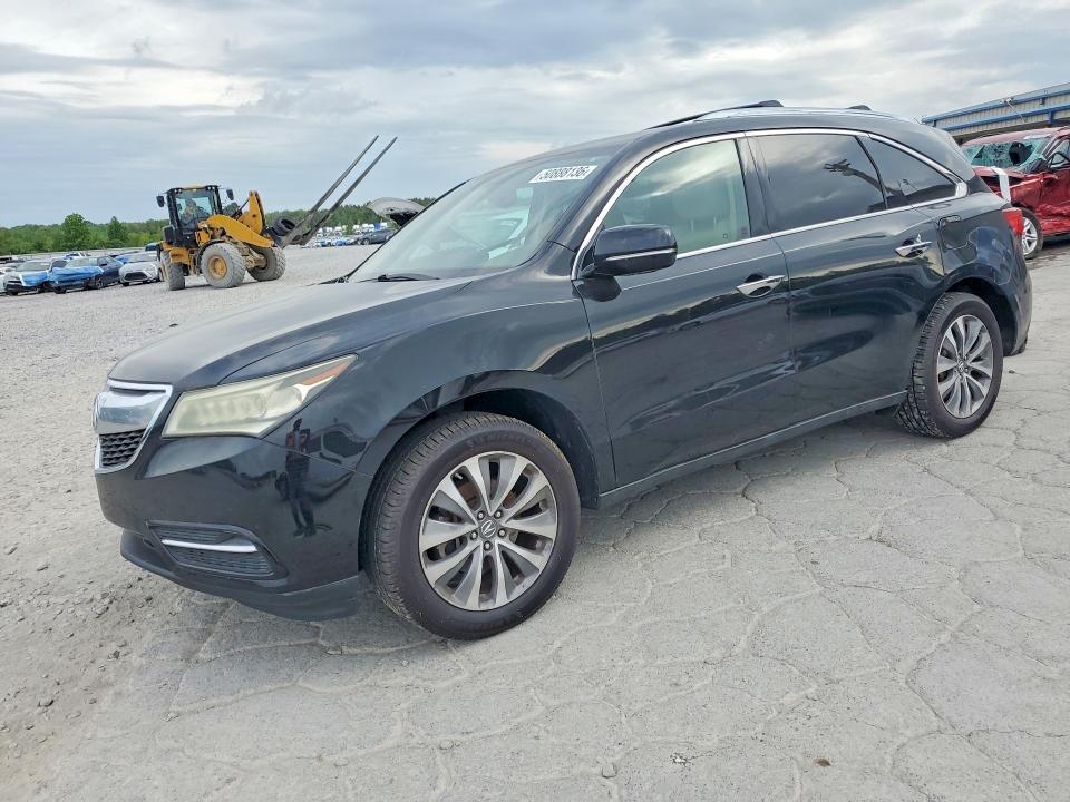 2015 Acura Mdx მანქანა იყიდება აუქციონზე, vin: 5FRYD4H4XFB020402, აუქციონის ნომერი: 50888136