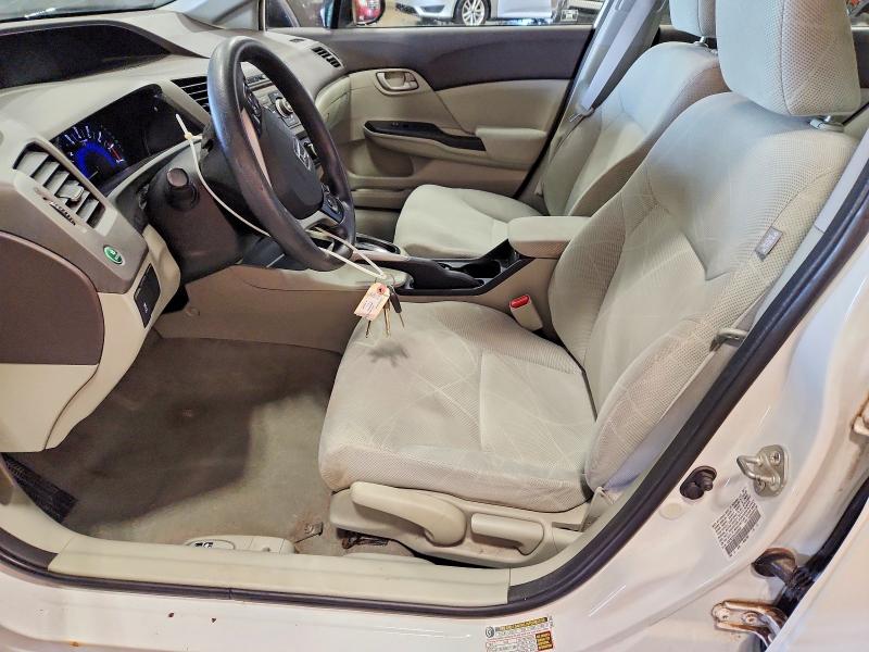 50777036 :رقم المزاد ، 19XFB2F55CE002504 vin ، 2012 Honda Civic مزاد بيع