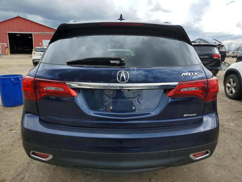 51699706 :رقم المزاد ، 5FRYD4H46GB507176 vin ، 2016 Acura Mdx مزاد بيع